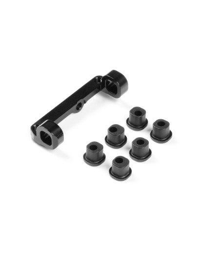 ALU UPPER ARM HOLDER - LEFT - BLACK - XRAY - 332743