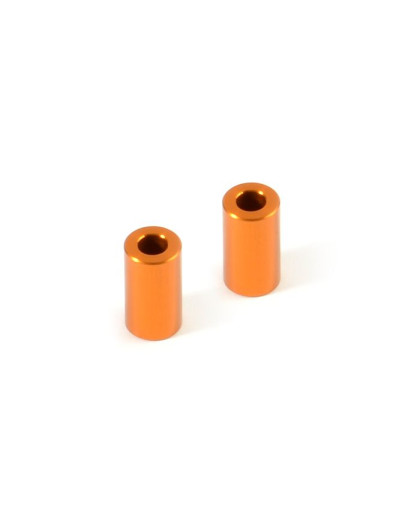 ALU MOUNT 3x6x10.5MM - ORANGE (2) - 333074-O - XRAY