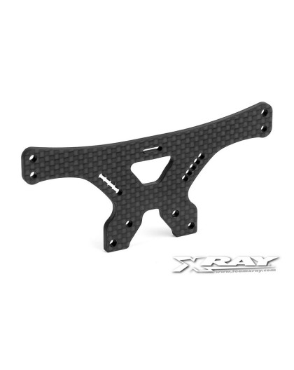 Support d'amortisseurs arrière 3mm - XRAY - 333080