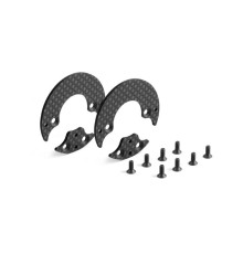 GRAPHITE REAR AERODYNAMIC DISC 1.6MM - LEFT+RIGHT - SET - 335370 - XR