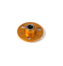 DRIVE FLANGE WITH ONE-WAY BEARING - ALU 7075 T6 - ORANGE - 335530-O -
