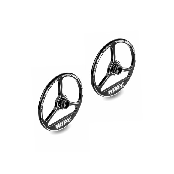 Alu Tweak Set-Up Wheel For 1/10 Pan Car (2) - HUDY - 109480