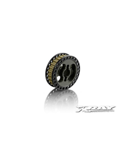 ALU BELT PULLEY 26T - MID-SIDE - SET - 335986 - XRAY