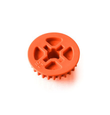 LOW FRICTION COMPOSITE BELT PULLEY 25T - MID-SIDE - GRAPHITE - 335885