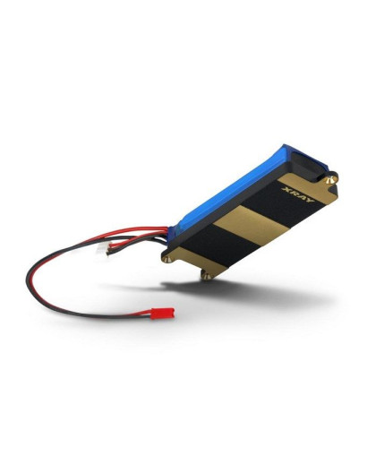 BRASS BATTERY PLATE FOR LIPO BATTERIES - V2 - 336156 - XRAY