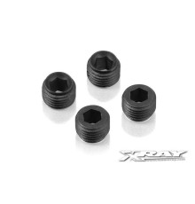 COMPOSITE ADJUSTING NUT M10x1 WITH BALL CUP (4) - 337253 - XRAY