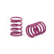 XRAY SPRING-SET D 1.8 (35.5 LB) PURPLE - MEDIUM-HARD - FRONT (2) - 33