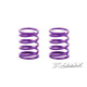 XRAY SPRING-SET C 4.0 - MEDIUM - REAR (2) - 338296 - XRAY