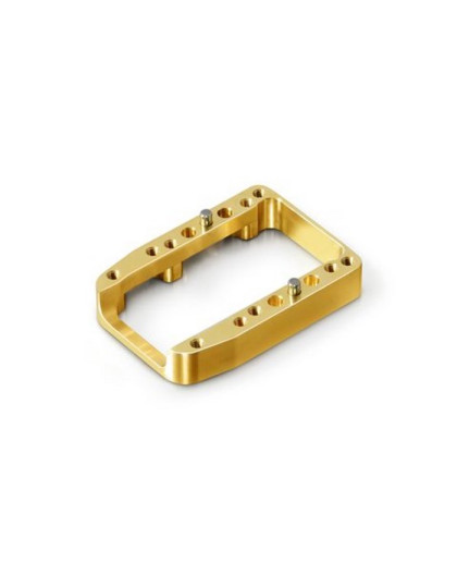 NT1'16 BRASS 1-PIECE ENGINE MOUNT - 338721 - XRAY