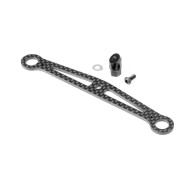 CARBON HOLDER FOR FRONT BODY POSTS & ALU HOLDER - SET - XRAY - 341217