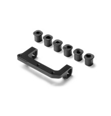 ALU UPPER ARM HOLDER LEFT - SWISS 7075 T6 - SET - XRAY - 342043