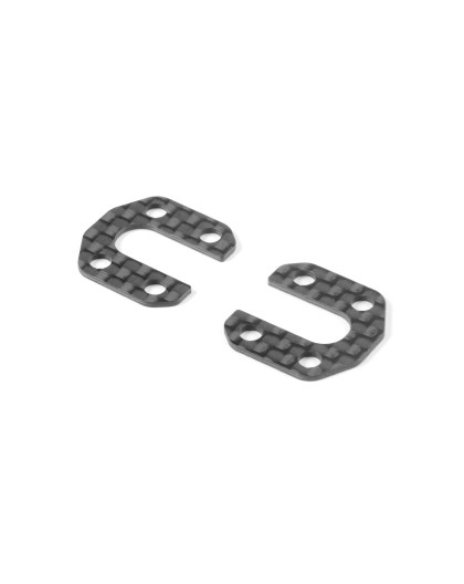 X8 CARBON SHIM FOR BALL JOINT ADAPTER (2) - XRAY - 342160