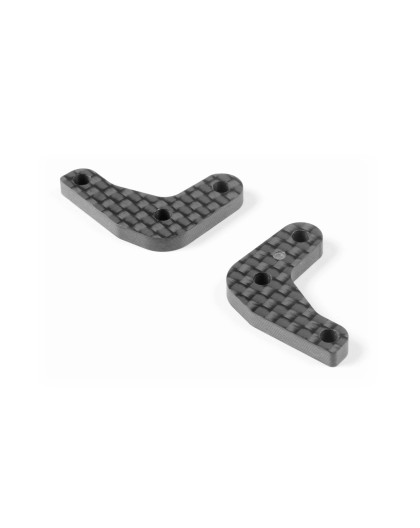 X8 CARBON EXTENSION FOR STEERING BLOCK - 1-DOT (2) - XRAY - 342293