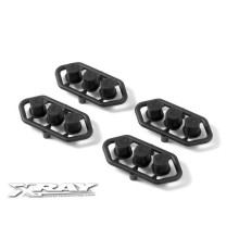 COMPOSITE REAR LOWER SUSP. ECCENTRIC BUSHING (4) - 342317 - XRAY