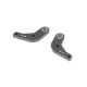 CARBON EXTENSION FOR STEERING BLOCK - 2-DOT (L+R) - XRAY - 342294