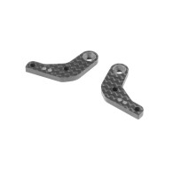 CARBON EXTENSION FOR STEERING BLOCK - 2-DOT (L+R) - XRAY - 342294