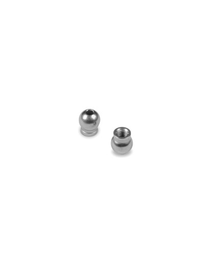 HARD STEEL PIVOT BALL 8MM (2) - XRAY - 343280