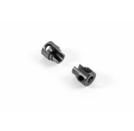 ALU CUTTED ANTI-ROLL BAR COLLAR o3.0 - BLACK (2) - XRAY - 343481-K