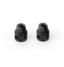 Bagues alu de barre anti-roulis noires 2.2mm (2) - XRAY - 343483-K