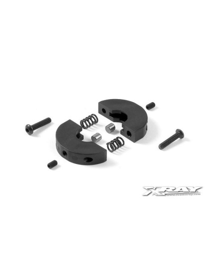 COMPOSITE 2-SPEED GEAR BOX SHOE - SET - 345540 - XRAY
