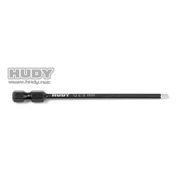 Power Tool Tip Allen 2.5 X 90 mm  - HUDY - 112571