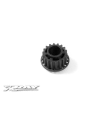 COMPOSITE SIDE BELT PULLEY 18T o8 - REAR - 345838 - XRAY