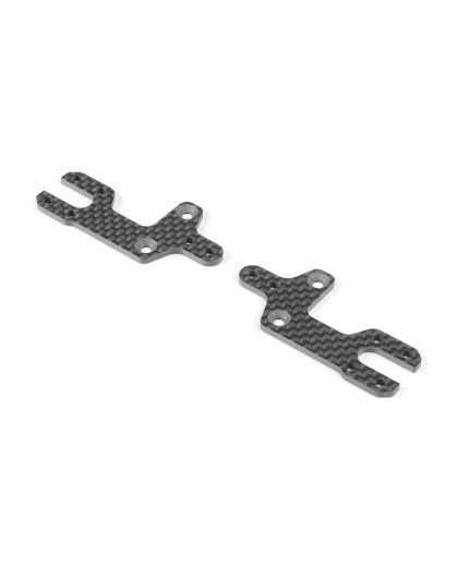X8 CARBON FRONT UPPER SUSPENSION PLATE (L+R) - XRAY - 346138