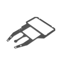 RX8E GRAPHITE RADIO PLATE - XRAY - 346136