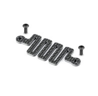 X8 CARBON FRONT UPPER WAVE BRACE - XRAY - 346140