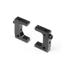 ALU RADIO PLATE MOUNT - BLACK - SWISS 7075 T6 (2) - XRAY - 346234