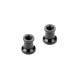 X8 ALU MOUNT 7.5MM - BLACK - SWISS 7075 T6 (2) - XRAY - 346314