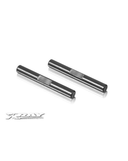 ALU REAR BODY HOLDER ARM PIN - HARD COATED (2) - 347331 - XRAY