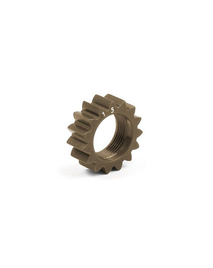 XCA ALU 7075 T6 HARD COATED PINION GEAR - 15T (1ST) - 348515 - XRAY