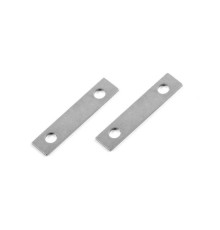 STAINLESS STEEL ENGINE MOUNT SHIM (2) - 348717 - XRAY
