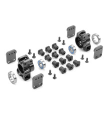 XRAY XB8 ALU REAR UPRIGHTS - MULTI-ADJUSTABLE - SET - XRAY - 350912