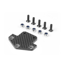 GT GRAPHITE REAR DIFFUSOR ADAPTER PLATE 3.0MM - XRAY - 351235