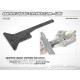 XT8'22 GRAPHITE CHASSIS STIFFENER - LONG - XRAY - 351282