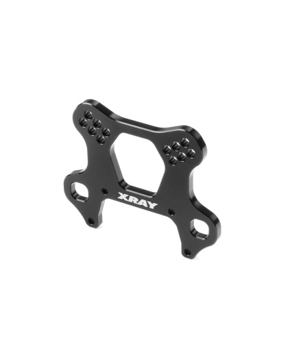XB8 ALU FRONT SHOCK TOWER SEMI-SPLIT BULKHEAD (4MM) - XRAY - 352054