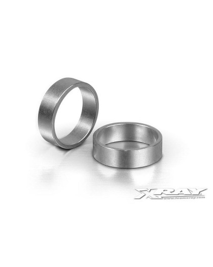 XB808 ALU BEARING COLLAR FOR DIFF BEARINGS (2) - 352075 - XRAY