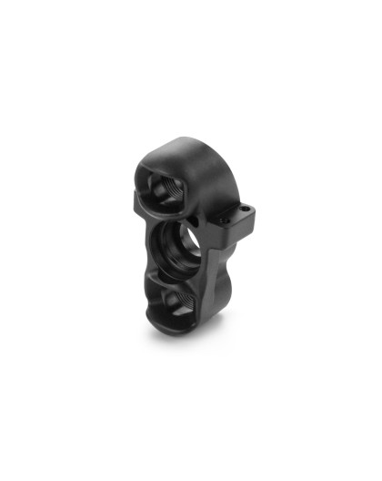 XB8 PB STEERING BLOCK LB - GRAPHITE - 352244-G - XRAY