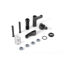 XB8'16 SERVO SAVER COMPLETE SET - GRAPHITE - 352505 - XRAY