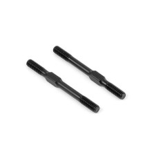 ADJ. TURNBUCKLE M4 L/R 45 MM - HUDY SPRING STEEL (2) - 352612 - XRAY