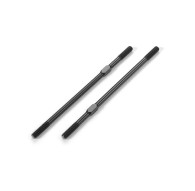 ADJ. TURNBUCKLE M4 L/R 91 MM - HUDY SPRING STEEL™ (2) - 352619 - XRAY