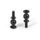 BALL STUD 6.8MM WITH BACKSTOP L 6MM - M3x8 (2) - 352658 - XRAY