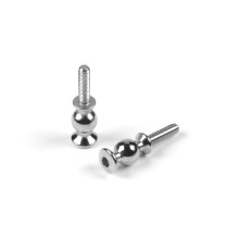 BALL STUD 6.8MM WITH BACKSTOP L 6MM - M3x11 (2) - 352659 - XRAY