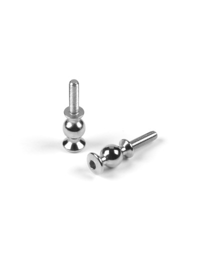 BALL STUD 6.8MM WITH BACKSTOP L 6MM - M3x11 (2) - 352659 - XRAY