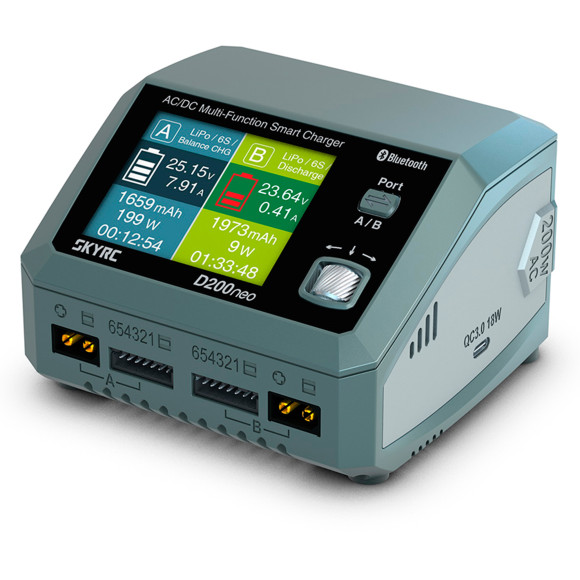 CHARGER D200NEO AC/DC SMART LIPO 1-6S 30-35A - SKYRC - SK100196