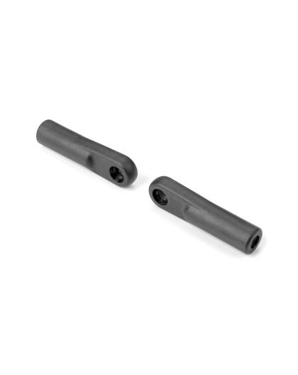 Chapes intérieures tirant arrière - Graphite (2) - XRAY - 353130-G