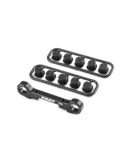 GT'23 ALU REAR LOWER SUSP. HOLDER - REAR - XRAY - 353332