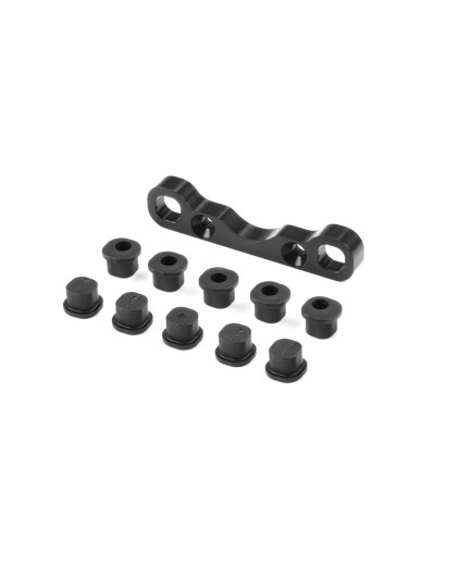 XB8 ALU LOWER SUSP. HOLDER SEMI-SPLIT BULKHEAD - RF - XRAY - 353333